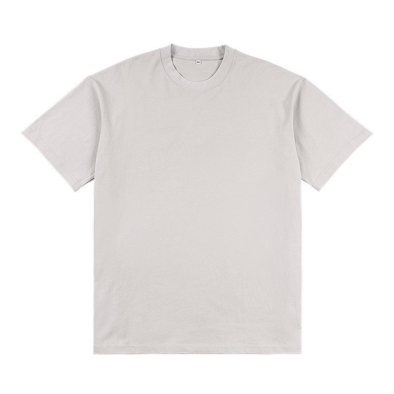 Herr | 240g Högkvalitativ Ren Bomull Casual Mångsidig T-shirt för Både Män och Kvinnor, Snabbtorkande Andningsbar Bas T-shirt