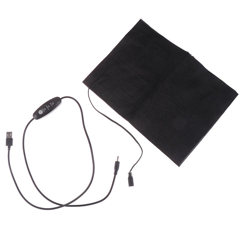 Portable Usb Electric Heating Pad Vest Jacket Clothing Heated Pads Warmer Waist