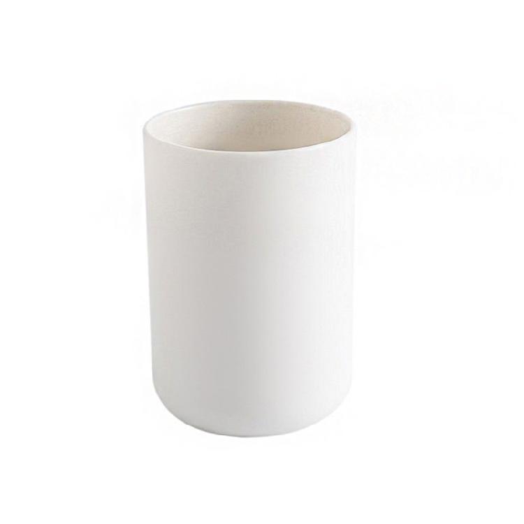 Plastic Drinking Mug Simple Style Household Plastic Toothbrush Cups for Bathroom белый