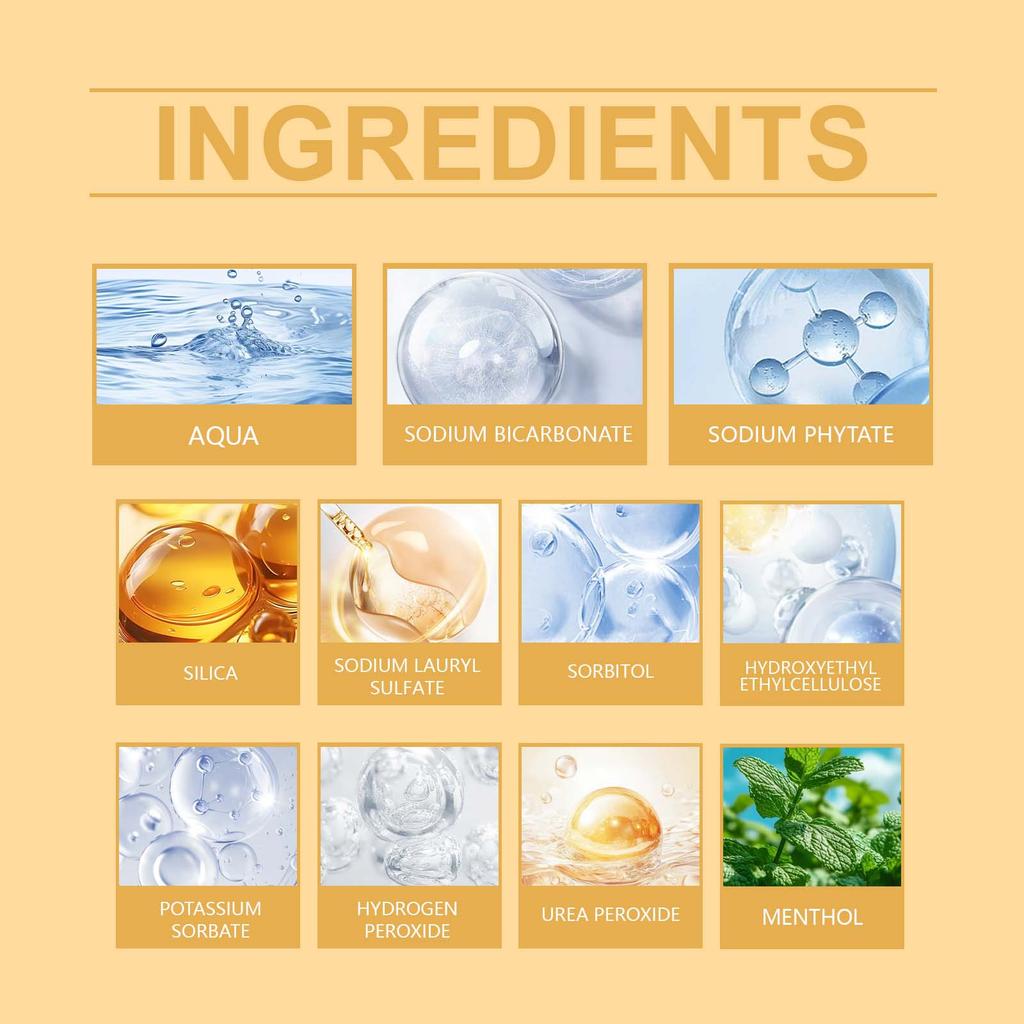 Zahnaufhellungsstift Reduziert Verfärbungen, Hellt auf und Schützt den Zahnschmelz. Tragbarer Mundpflege-Aufhellstift, 2 ml