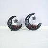 Stilvolles Eid Serviertablett für Dessert und Gebäck Kuchenständer Snacks Halter für Muslime Heimtischdekoration