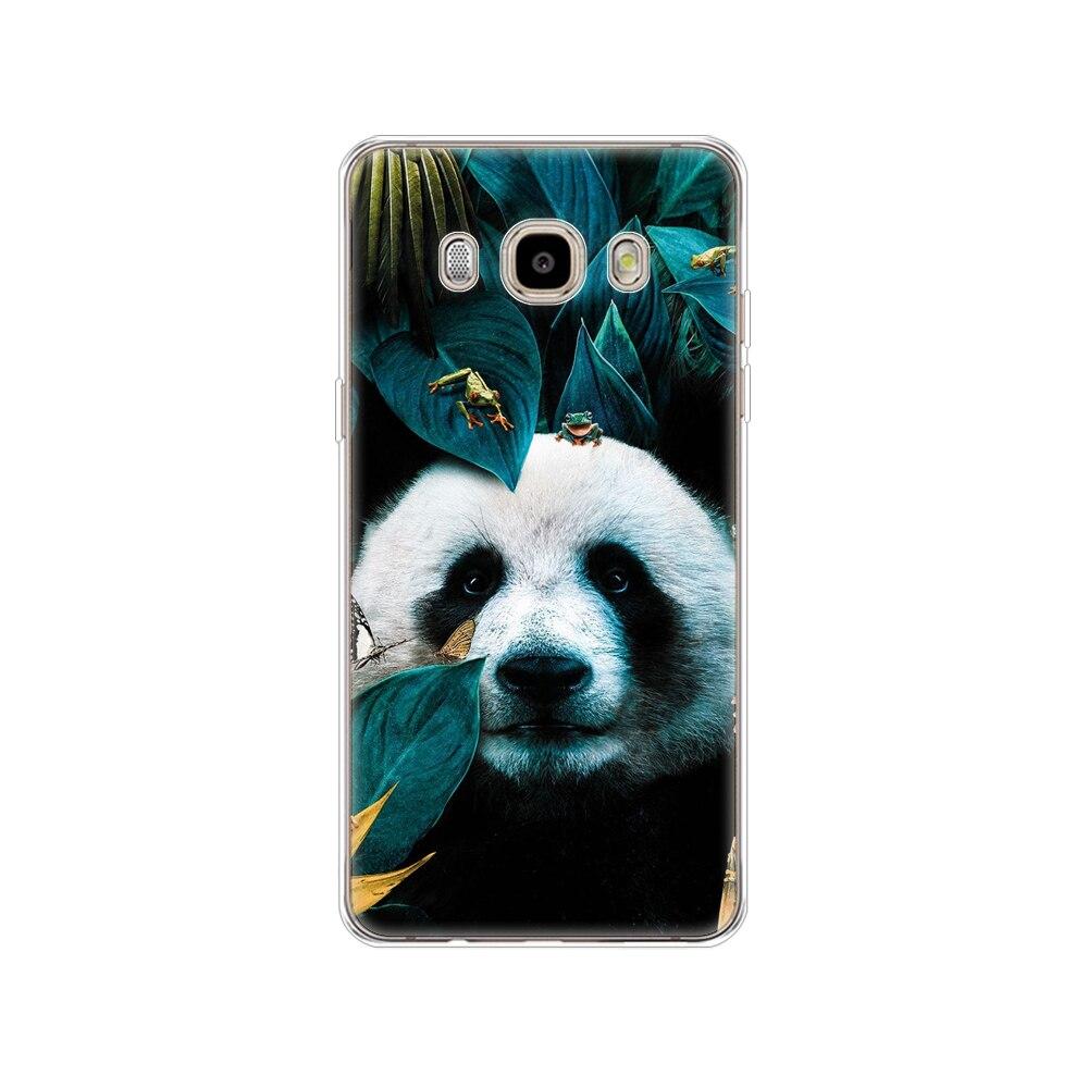 Case FOR Samsung Galaxy J7 J5 2016 Case J710 510F Cover FOR Samsung J7 J5 2016 Case Shell Winter Snow Christmas