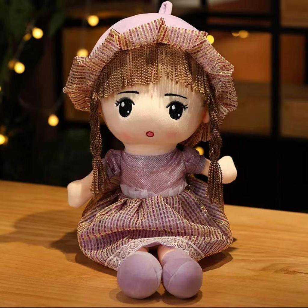 Adorable Plush Doll for Girls - Soothing Birthday Gift