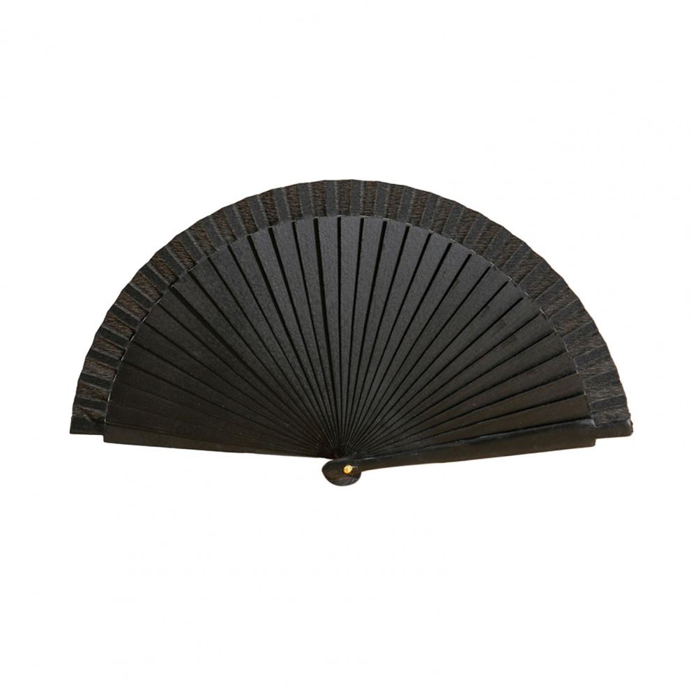 

Durable Foldable Fan Travel-friendly Foldable Fan Portable Wooden Folding Fan for Summer Dance Performance Solid for Parties