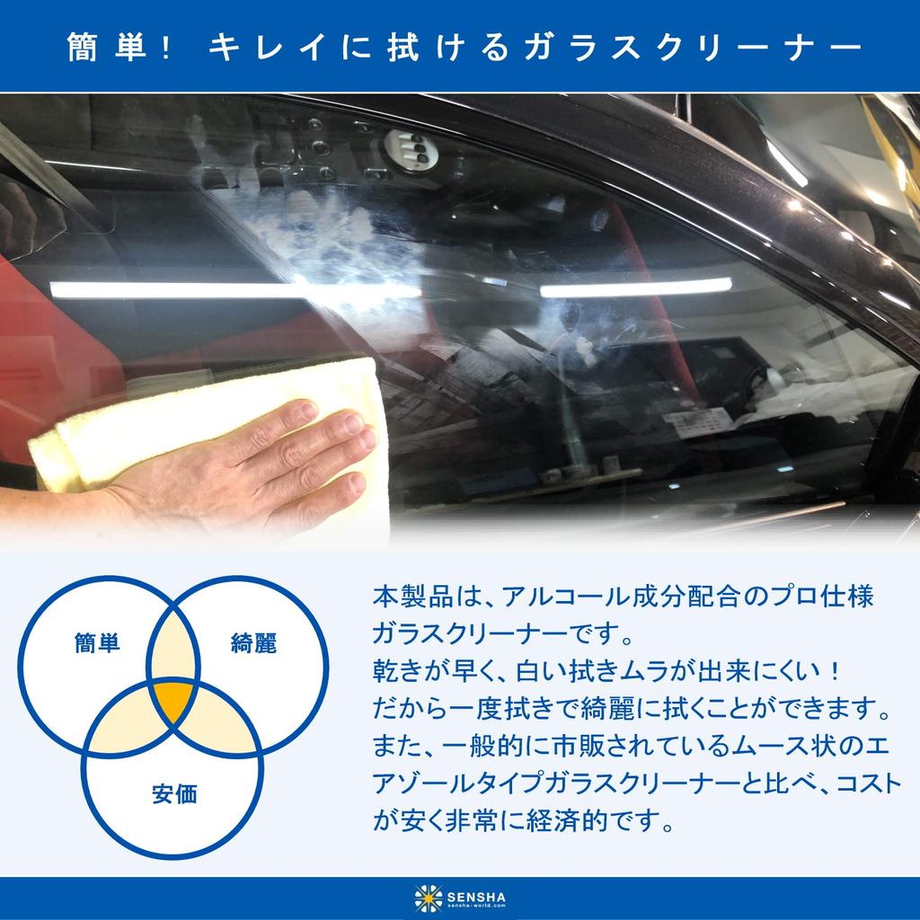 Kingdom of Car Wash Window Cleaner Glass Clean 400ml Glass Cleaner Can Be Used for Both Exterior and Interior Windows Limescale Stain Remover Base