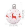 New Plastic Inflatable Christmas Ball - Holiday Decor Ball with Thickened Eco-Friendly PVC