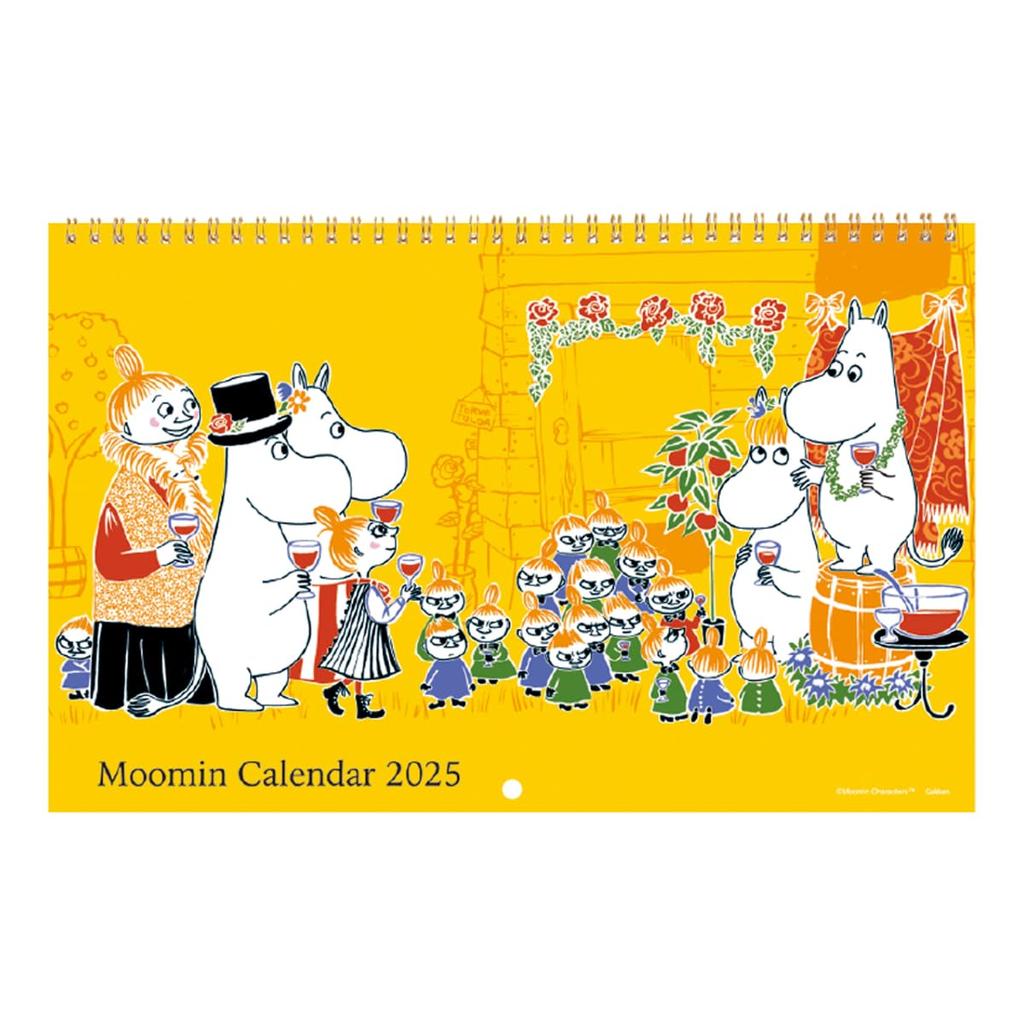 Nástěnný kalendář Moomin Ring (2025)