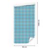 Geometric rhombus wallpaper turquoise and celadon 50x1000
