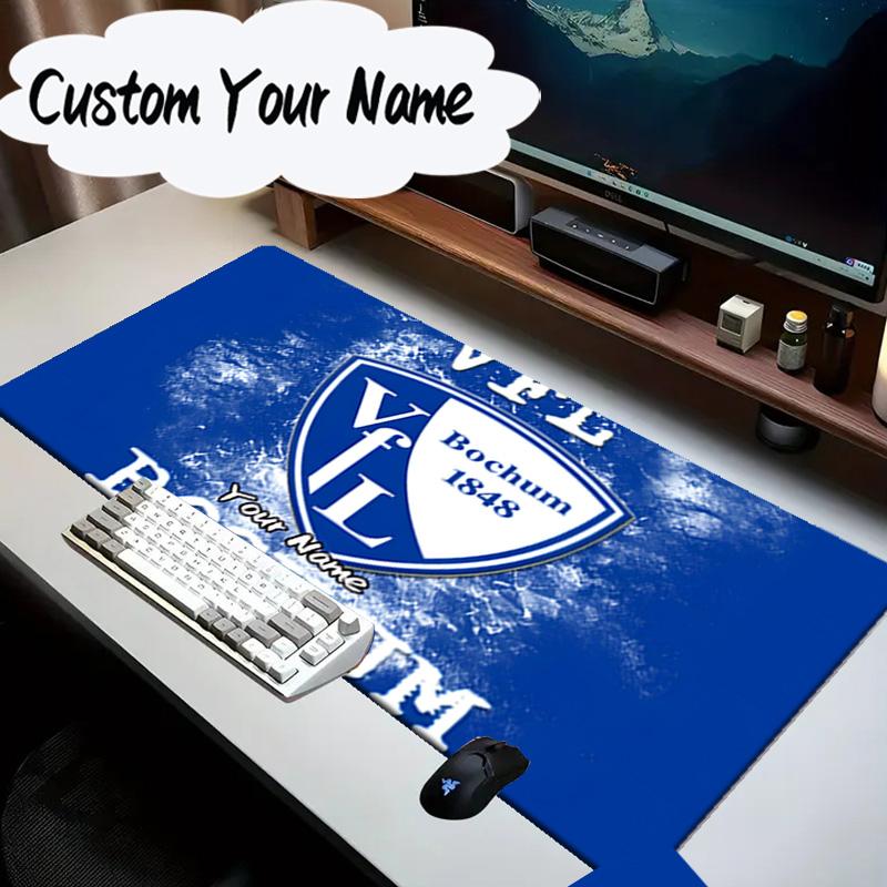 Custom Name Mouse pad Bochum Crest Mouse Pad Desk Mat, Non-Slip Rubber Backer Pad For Computer Notebook Gaming Mouse Pad Birthday Gift