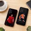Custodia per Telefono Giocatore di Hockey Connor McDavid Per Samsung S25,S24,S21,S22,S23,S30,Ultra,S20,Plus,Fe,Lite,Note,10,Copertura Nera
