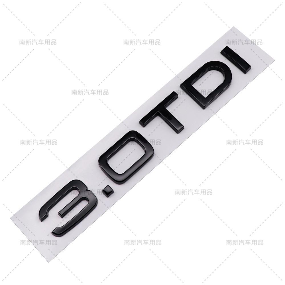 Automobile 2.0TDI 3.0TDI 4.0TDI 1.6TDI 1.9TDI Labeling Suitable For Audi Displacement Labeling