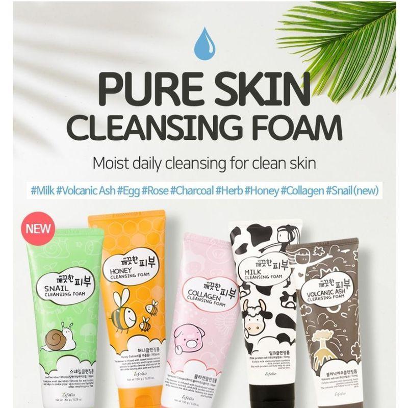 esfolio - Pure Skin Snail Cleansing Foam