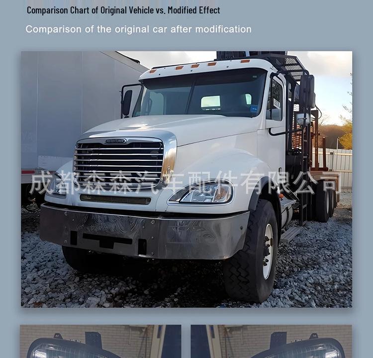 LED Headlight Assembly for Freightliner Columbia (1996-2017)
