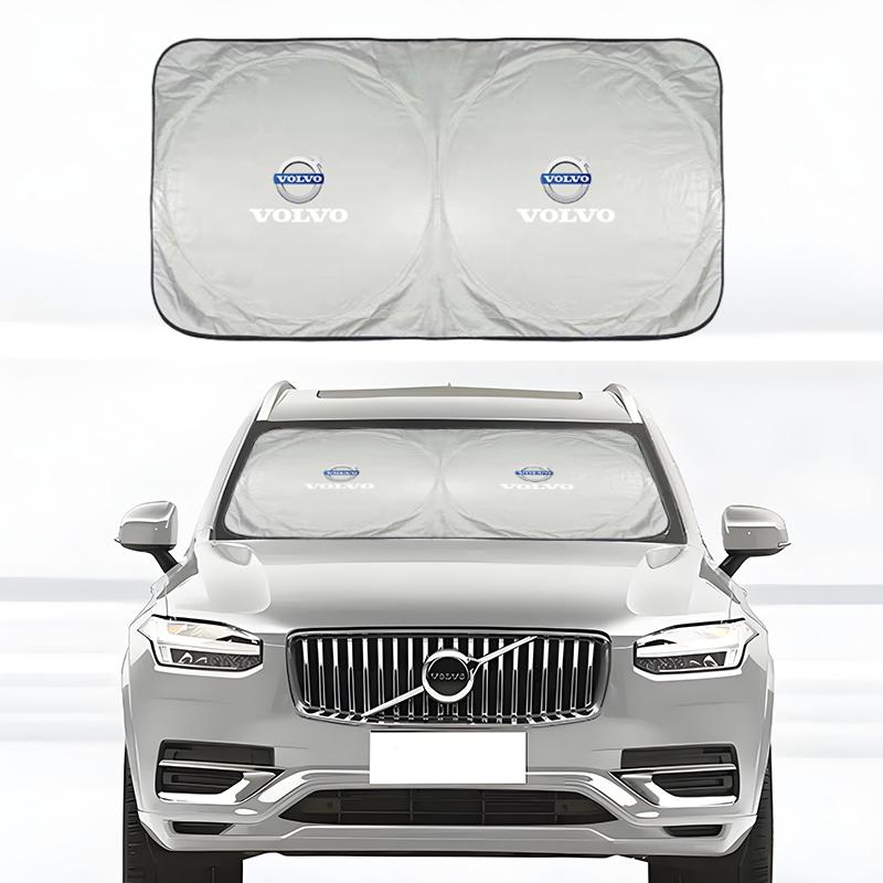 Automobilio priekinio stiklo saulės skydelis-apsauga nuo UV spindulių Volvo XC90 V90 V60 XC60 V40 S80 S60 S90 C40 XC40 V70 XC70 C30 C70 EX90 R