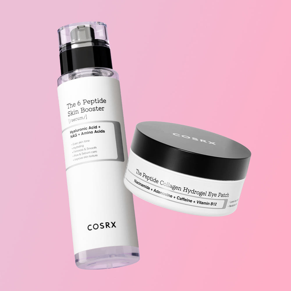 COSRX Peptid & Kollagen Hydrogel Augenmasken Booster Duo Set