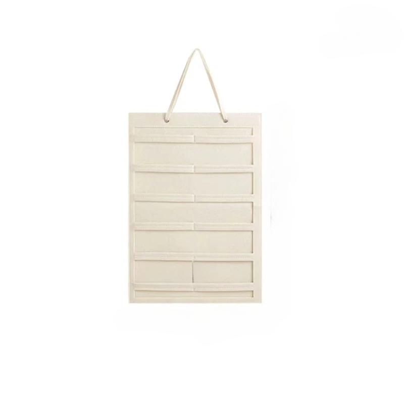 

Органайзер для бантов для волос, настенный подвесной держатель для повязки на голову, вешалка для хранения заколок для волос, компактный аксессуар для комнаты для девочек белый