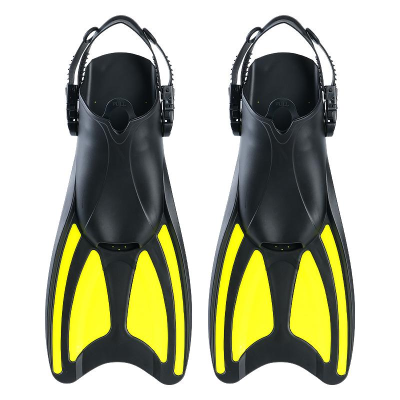 Hot! Adult Child Professional Diving Fins New Adjustable Training Frog Shoes Outdoor Sports Snorkeling Equipment Swimming Shoes