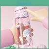 Sanrio Kuromi Double Drinking Straw Cup With Durability For Girls And Kids
