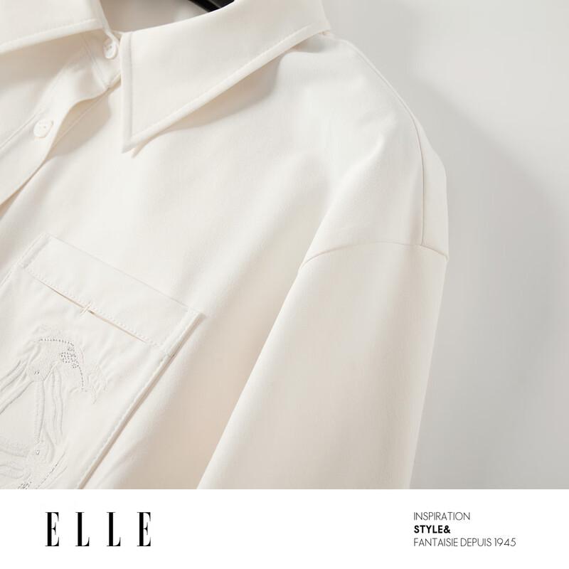 ELLE French Lapel Design Shirt