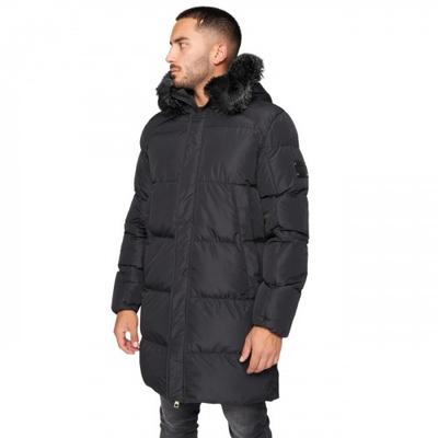 Glorioso Gangsta Mens Omarez 2.0 Jaqueta Longa Puffer