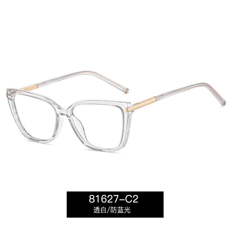 TR90 High Quality Reading Glasses For Women Fashion Square Gradient Eyeglasses Blue Light Filter Large Presbyopic Glasses