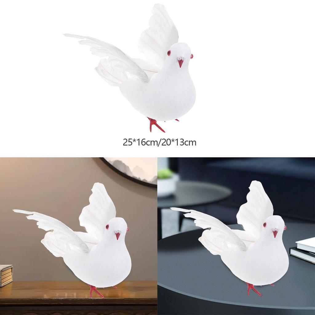 Decoration, Bird Figurine, Foam Statue Sculpture with Delicate Details And Handcrafted Workmanship
