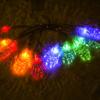 Halloween String Lights 20FT 40LEDs Transparent Skeleton Hand Shaped Decorative Hanging Lights