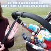 2pcs Reinforced Stroller Wristband With Soft Tear Resistant Design For Child Pram Pushchair Stability Quick Installation