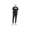 Puma Active Letter Logo Print Casual Crew Neck Short Sleeve T-Shirt Men Tops Black 845995-01