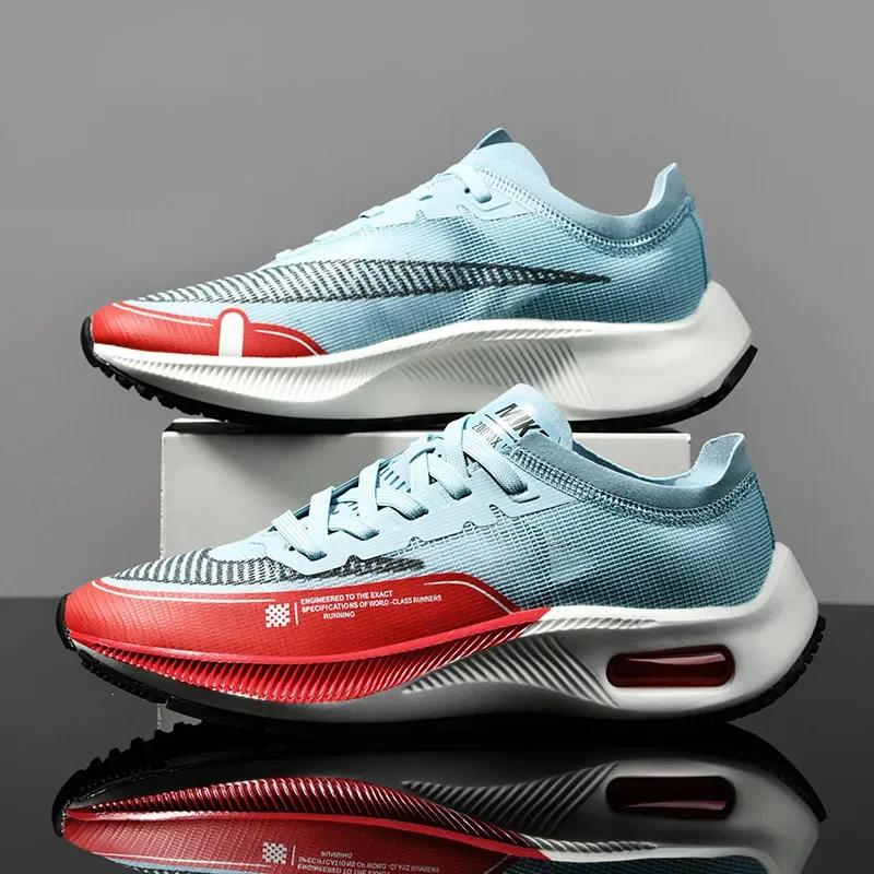 

Men Mesh Sneakers Breathable Sports Light Running Shoes Zapatillas De Deporte Basketball Walking Shoes for Women Large Size36-46 45 небо синє кольору