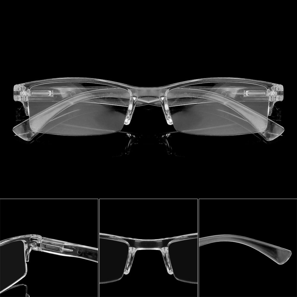 Unisex Resin Lens Ultralight Flat Mirror Eyewear Reading Glasses Presbyopic Glasses Plastic Frame