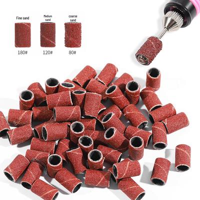 Sanding Bands for Nail Drill: 80#, 120#, 180# - 100 Pcs Pack