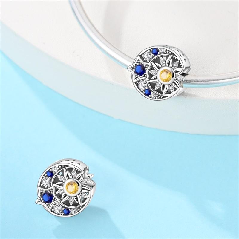 

copper dog Daisy chameleon whale coffee beads charms fit original bracelet charm bead necklace Diy female jewelry