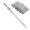50pcs 3/32'' Shank M-2.7mm Carbide Nail Polishing Bits  For Acrylic Nails