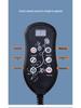 Lumbar Heating & Hip Massager: Multifunctional Seat and Backrest Cushion for Home and Office.