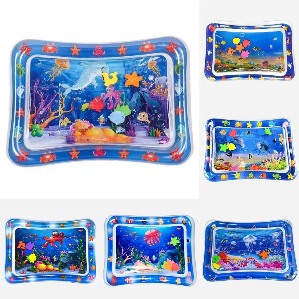 Inflatable Baby Water Play Mat With Refillable Pvc For Crawling Development And Baby Gift