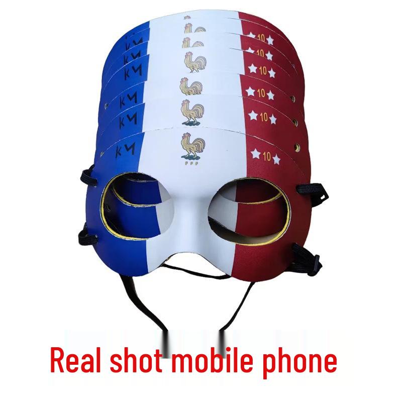 Mbappe Style Sports Anti-Collision Nose & Face Protector Mask for Football & Basketball