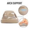 Fashion Crestar Women Summer Orthopedic Slippers Outdoor Non-slip Beach Flip Flops With Arch Support Ultra Soft Indoor Bath Shower Slide