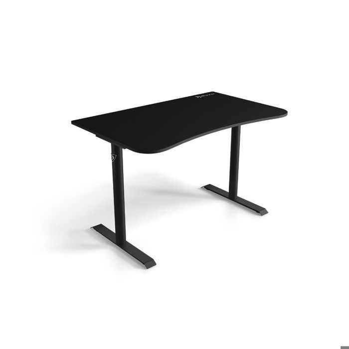 Bureau Gaming - Arozzi - Arena Small - Noir - 114x71x71 cm - Tapis de souris intégré