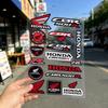 FOR HONDA CBR500R Reflective Motorcycle Stickers Waterproof Vinyl Decals for Motorbike Helmet Fuel Tank Bike