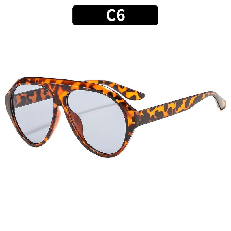 

Неполяризованные европейские и американские ретро круглые очки-жабы с большой оправой для женских солнцезащитных очков для велоспорта на открытом воздухе, мужские очки в стиле хип-хоп