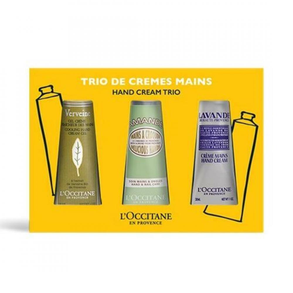 

Натуральный крем для рук L Occitane Trio Verbena Almond Delicious Lavender