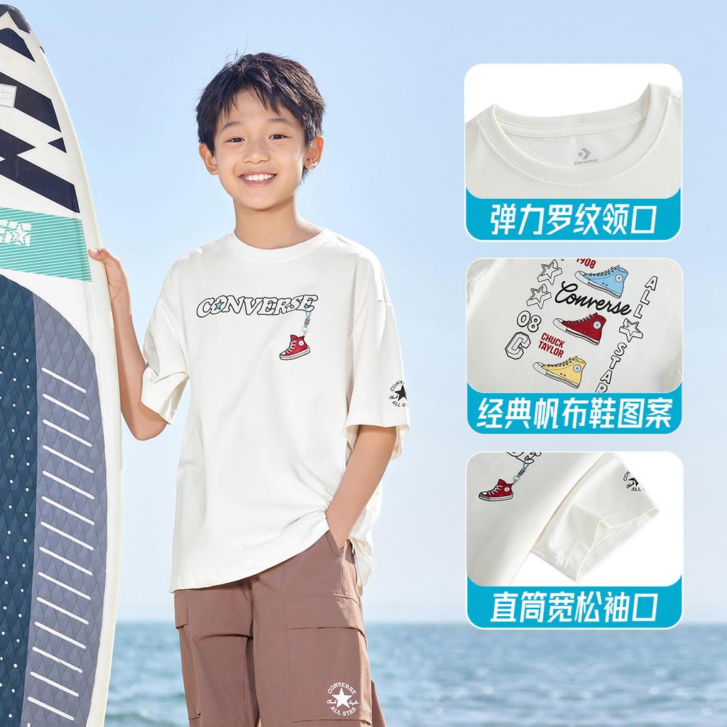 Converse Short Sleeved T Shirts Summer CV2622731