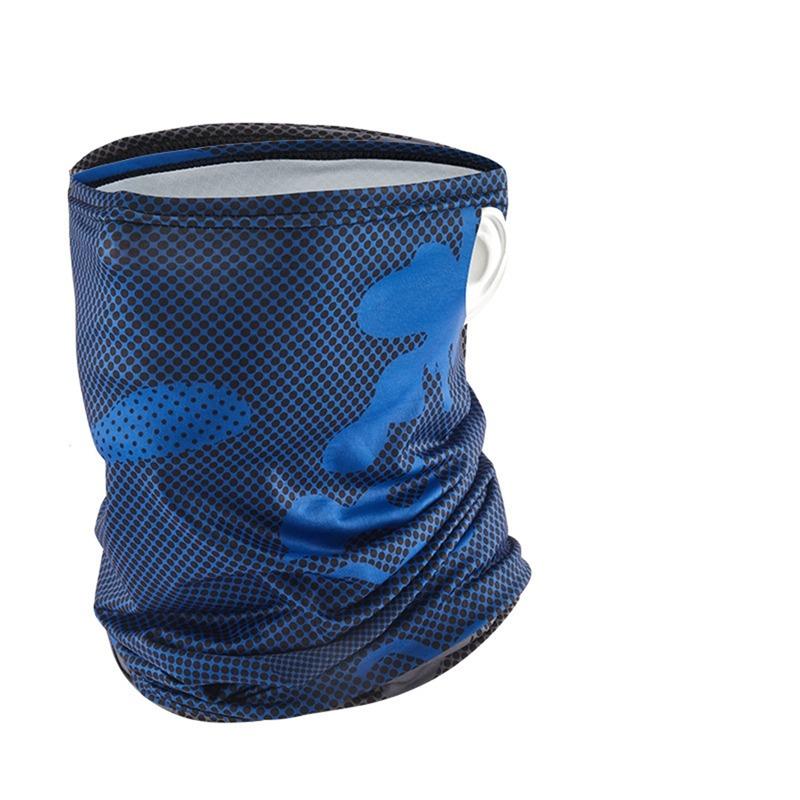 Eșarfă cu protecție UV Mătase de gheață Mască pentru față Mască Tub pentru gât Uscare rapidă Pescuit în aer liber Ciclism Magic Motocicletă Bandana respirabilă