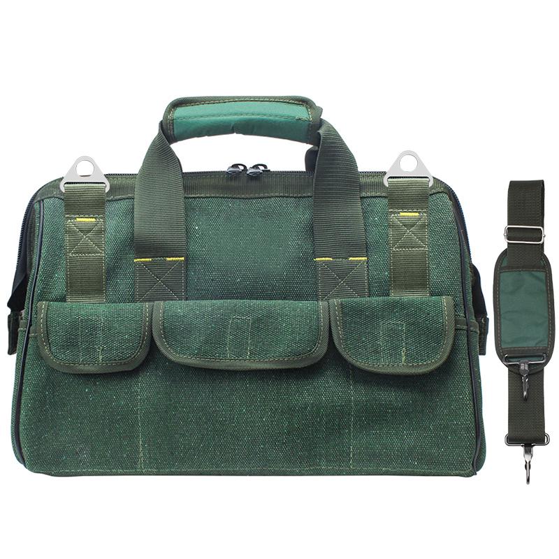 Durable Canvas Tool Bag – Multifunctional Electrician and Repair Shoulder Bag
