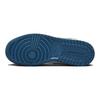 Air Jordan 1 Mid SE GS Industrial Blue Kids Sneakers White Sail FN7432-141