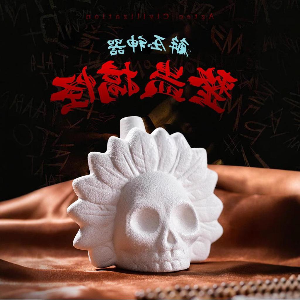 Best-Selling Aztec Whistle Props: Stress Relief Toys with Maya Combat Symbols for Haunted Houses