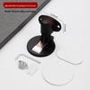 Aluminum Alloy Magnetic Door Stopper, Hole-Free, Anti-Collision Floor Mount for Bedroom/Bathroom.