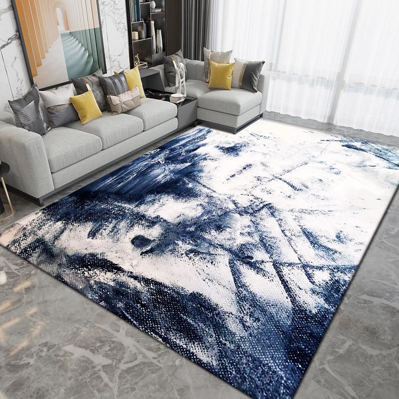 

Американский абстрактный ковер для гостиной, журнальный столик, коврик для пола, современный минималистский коврик для спальни 140 * 200cm