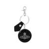 Vivienne Westwood Galleria 8203011hw L0098 N401 Crocodile Embossed Thin Line Round Key Ring